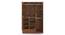 Bocado Three Door Wardrobe (Sheesham Finish) by Urban Ladder - - 