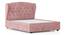 Holmebrook Upholstered Storage Bed (Queen Bed Size, Desert Rose) by Urban Ladder - - 