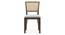 Reed Cane Chair Set of 2 (Grey Floral, Danish Walnut Finish) by Urban Ladder - - 995636
