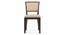 Argiro cane chair - set of 2 (Macadamia Brown Hopsack Weave, Danish Walnut Finish) by Urban Ladder - - 