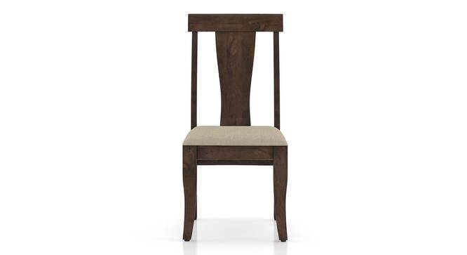 Fabio Solid Wood Dining Chair - Set of 2 (Macadamia Brown, Set Of 2 Set, Danish Walnut Finish) by Urban Ladder - - 