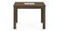 Brighton Square 4 Seater Dining Table Finish Danish Walnut (Four Seater, Danish Walnut Finish) by Urban Ladder - - 