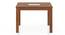 Brighton 4 Seater Square Dining Table (Four Seater, Amber Walnut Finish) by Urban Ladder - - 995702
