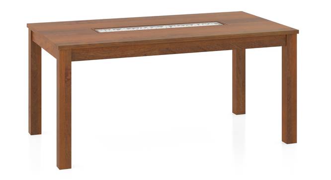 Brighton Xl 6 Seater Dining Table (Amber Walnut Finish, Six Seater) by Urban Ladder - - 995709