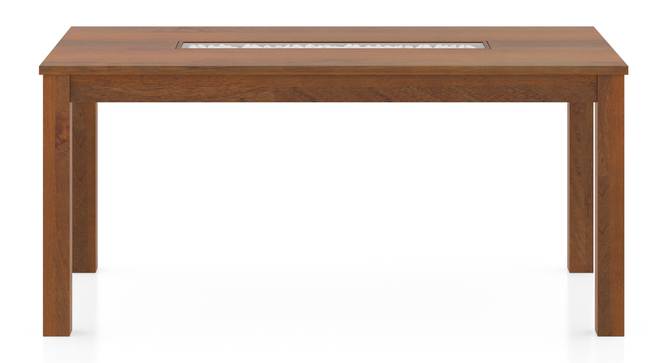 Brighton Xl 6 Seater Dining Table (Amber Walnut Finish, Six Seater) by Urban Ladder - - 995711