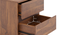 Rodrigues Bedside Table Sheesham Finish (Brown Finish) by Urban Ladder - Dimension - 