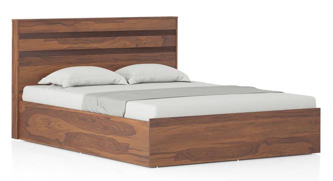 Rodrigues Box Storage Bed (Queen Bed Size, Box Storage Type, Sheesham Finish) by Urban Ladder - - 