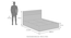 Rodrigues Box Storage Bed (King Bed Size, Box Storage Type, Sheesham Finish) by Urban Ladder - Dimension - 995809