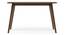 Lawson 4 Seater Dining Table (Finish : walnut) with set of 4 Persica Dining chairs (Walnut Finish, Beige, 4 No of Chairs, 4 Table Seating Capacity) by Urban Ladder - - 