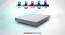 LiveIn - Anti Microbial Fabric King Size Memory Foam Mattress (King Mattress Type, 78 x 72 in (Standard) Mattress Size, 5 in Mattress Thickness (in Inches)) by Urban Ladder - - 