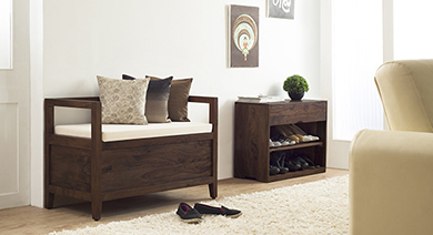 Malabar Display Cabinet 55 Book Capacity Teak Finish