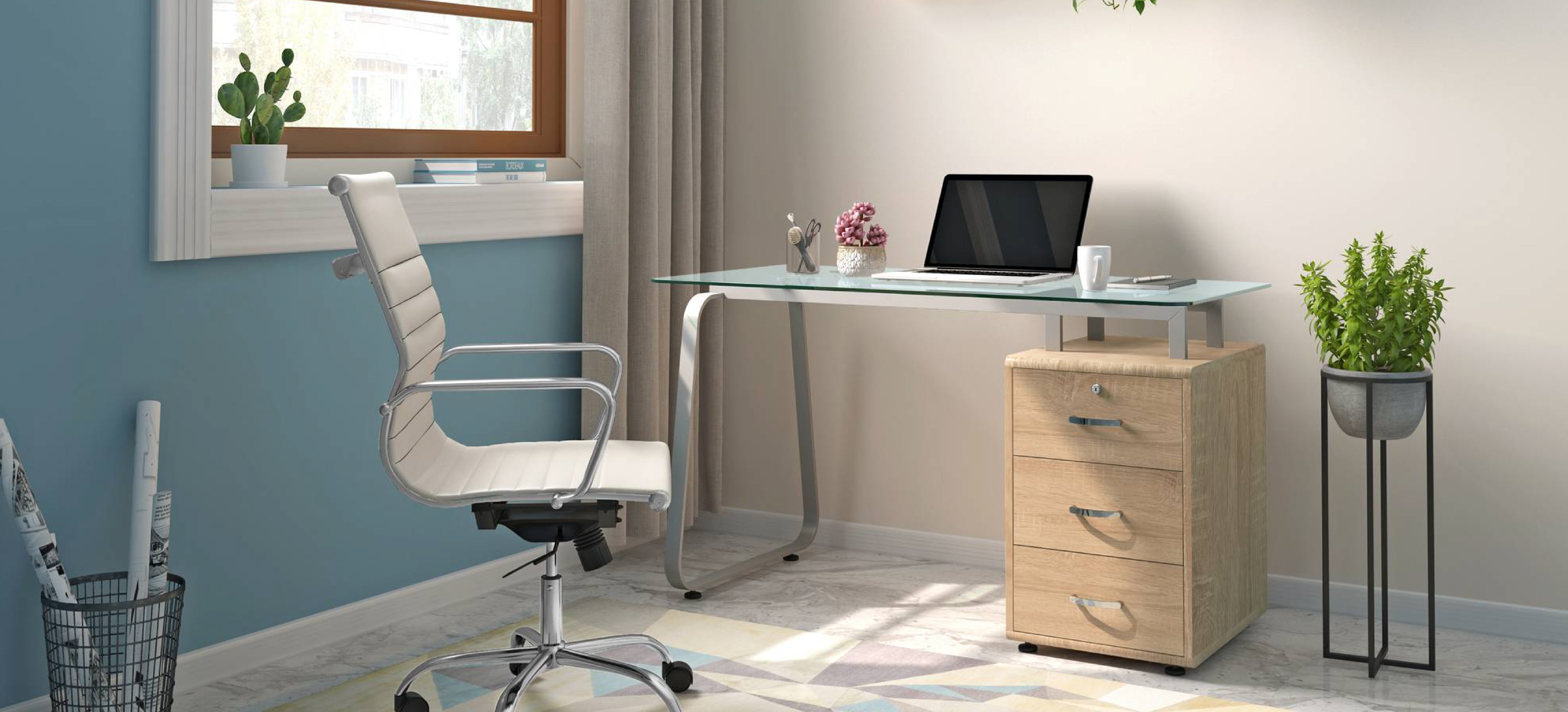 Set You Work Station At Your Home Using Computer Table - Urban Ladder