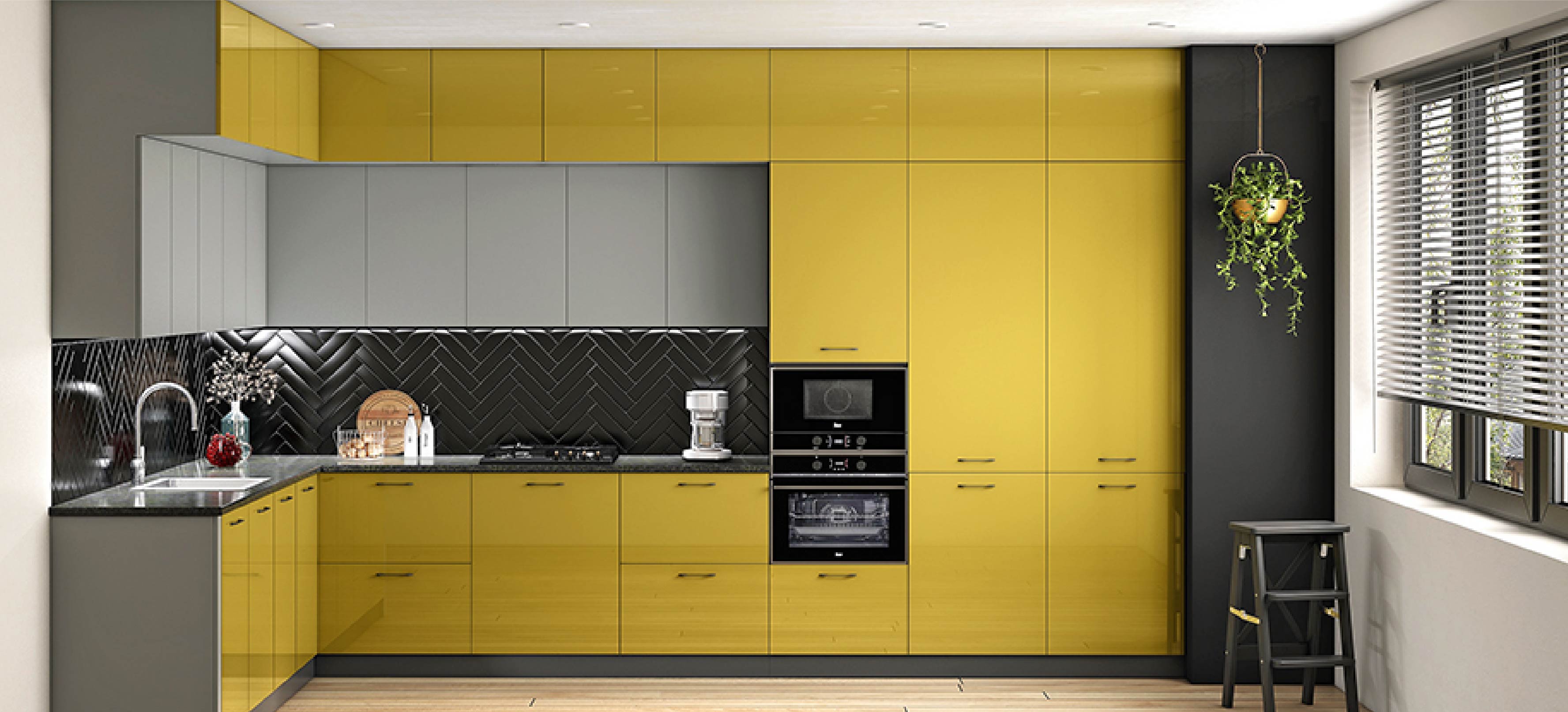 A Complete Guide: The Benefits of L-Shaped Modular Kitchens - Urban Ladder