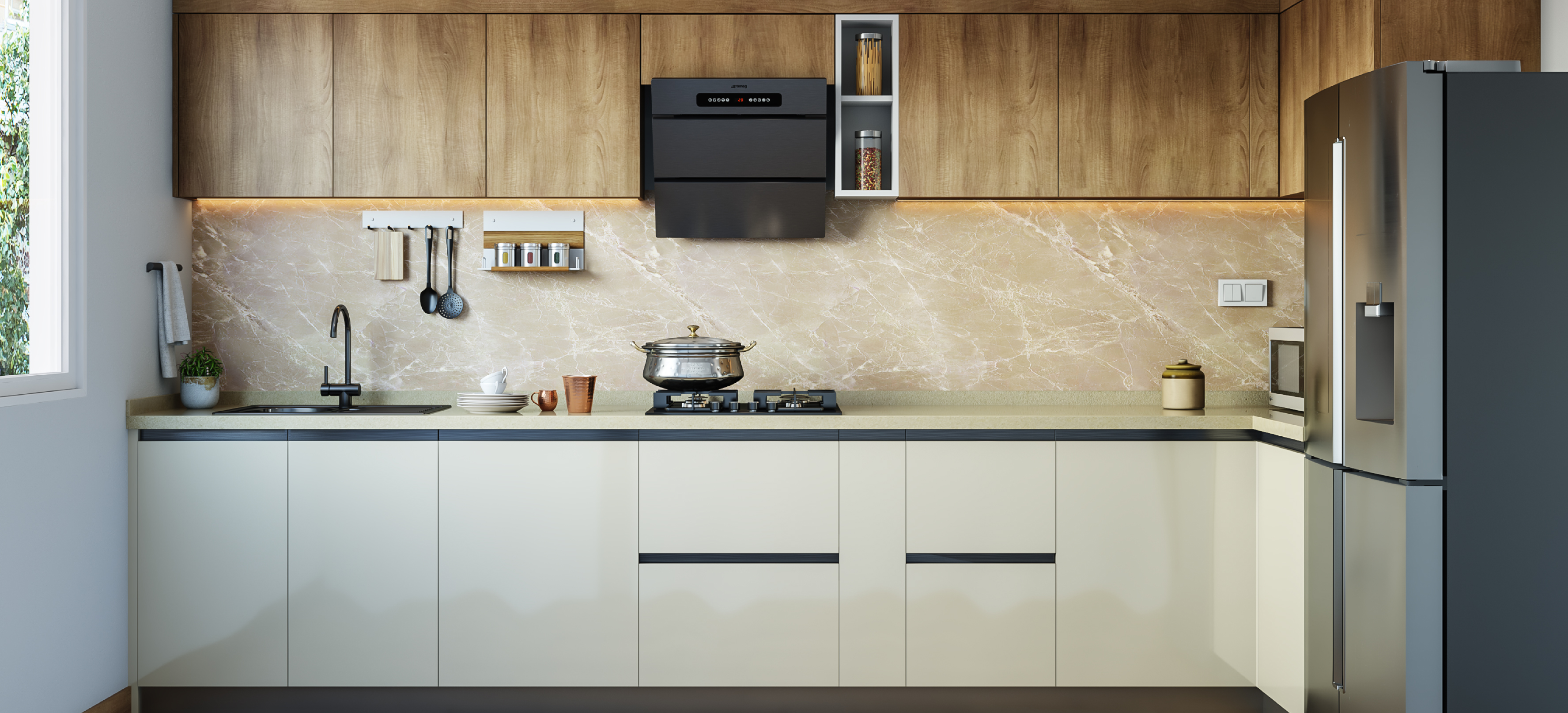 Modular Kitchen Sizes And Dimensions In