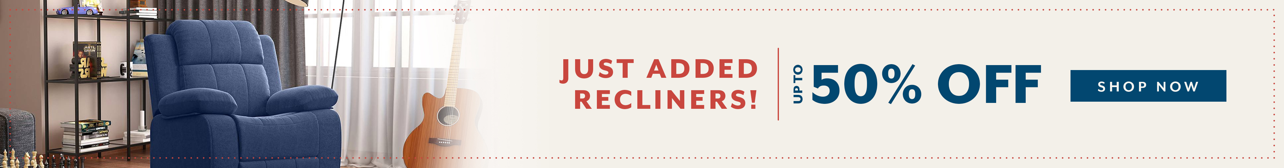 Listing Banner Desktop Recliners - Sale