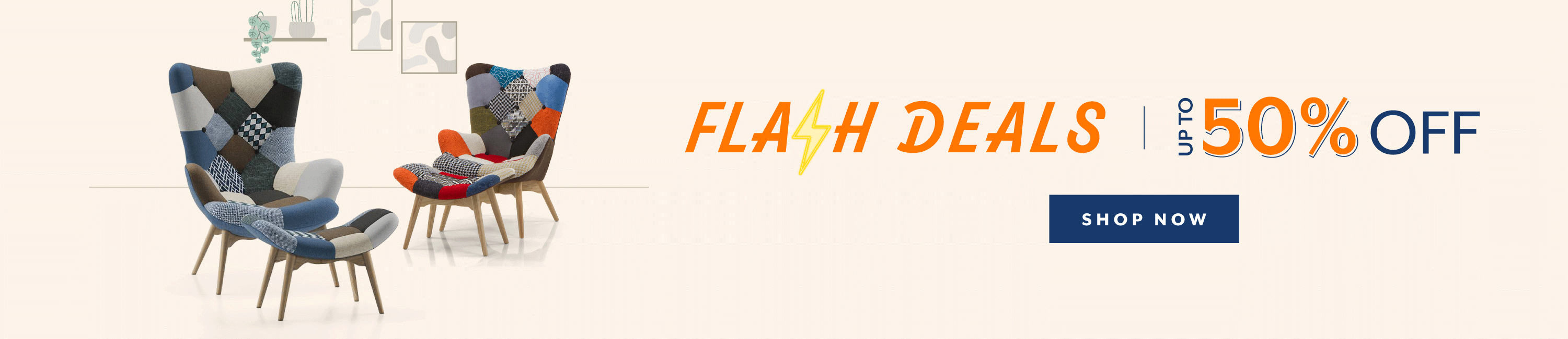 Flash Deals Desktop Landing Top Banner