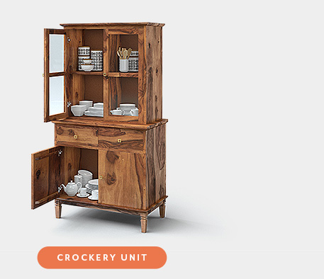 Urban Ladder Malabar Furniture Crockery Unit
