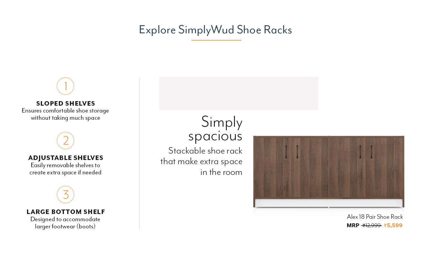 Simplywud Shoerack Collection