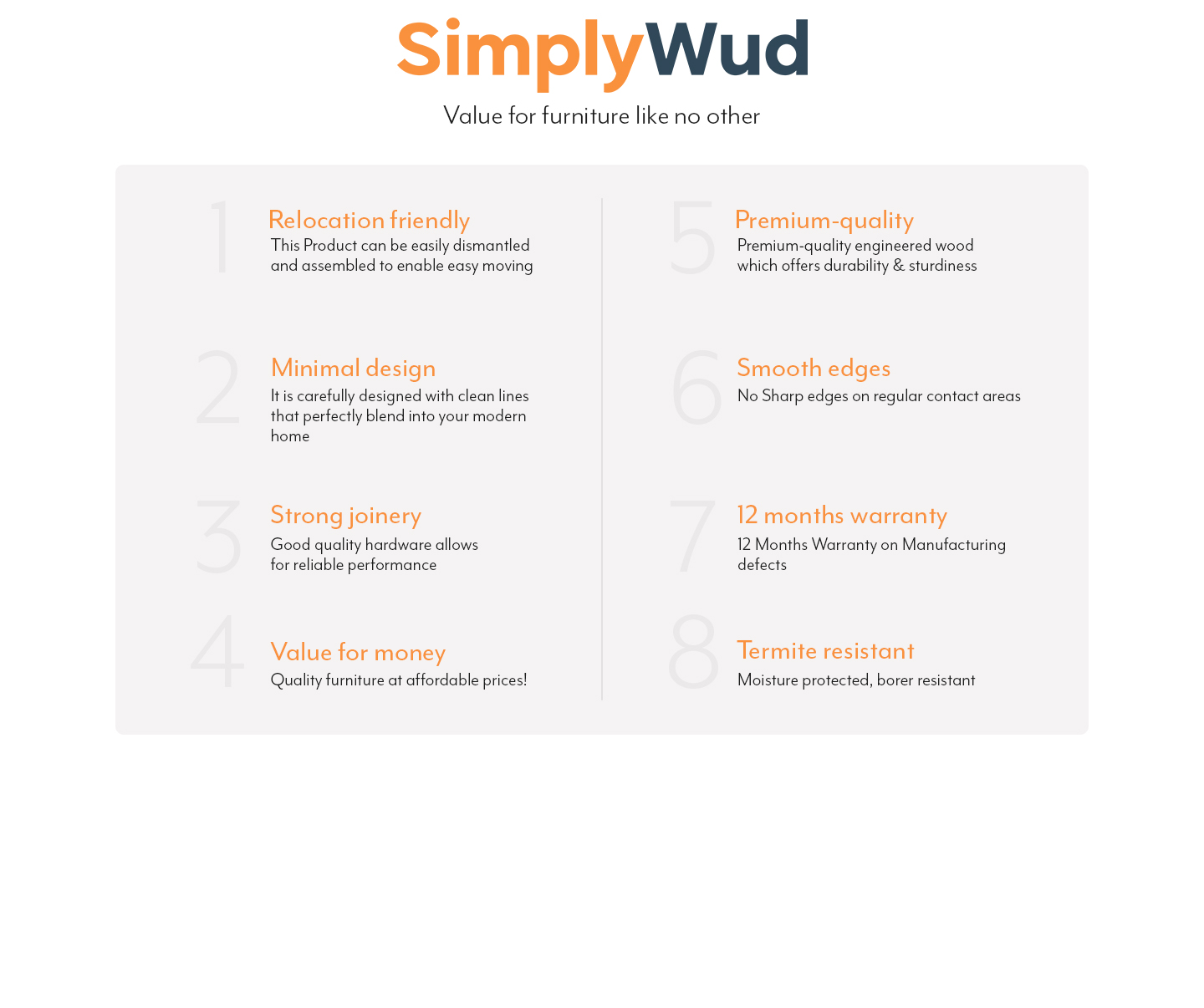 Simplywud Furniture Collection