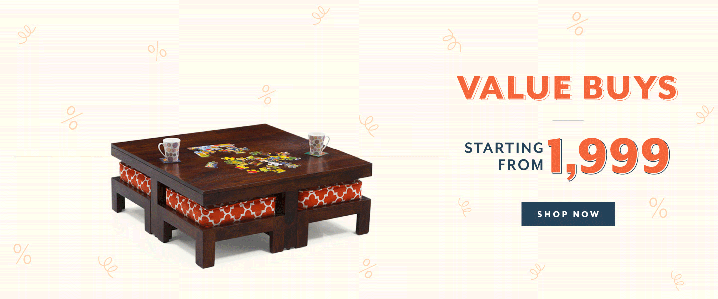 Furniture Online Upto 70 Off on Wooden Furniture Online in India at