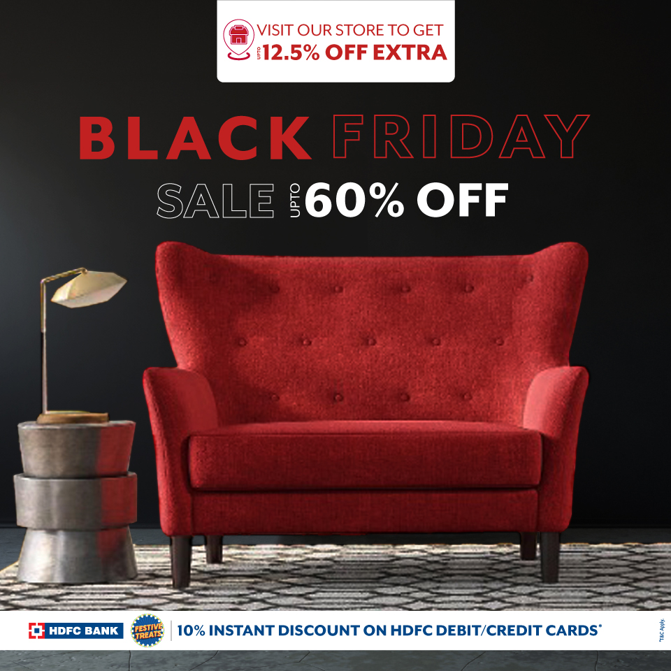 Adelaide Compact Leatherette Sofa (Cream) Urban Ladder