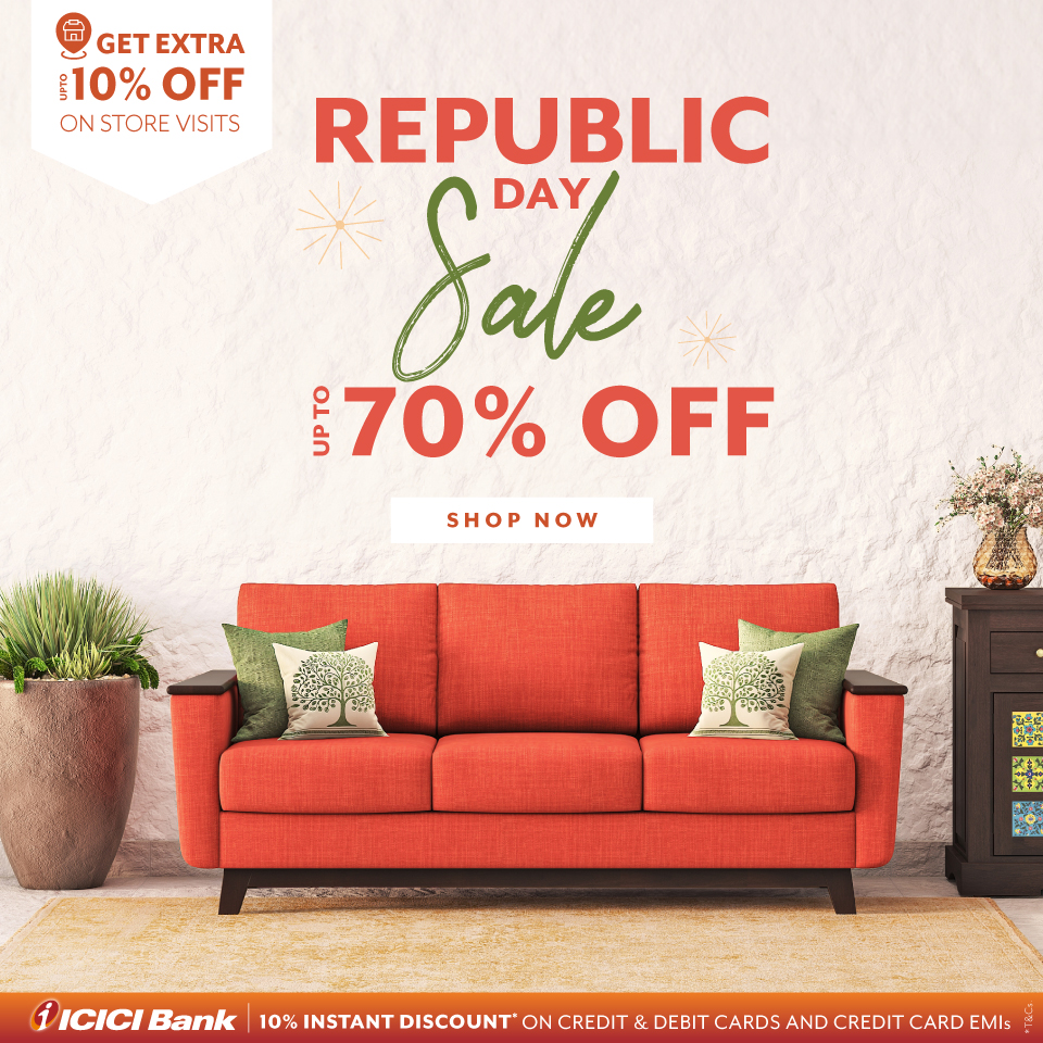 Furniture Online: @Upto 50% Off on Wooden Furniture Online in India ...