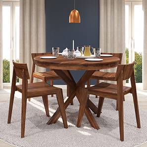 Liana Gordon 4 Seater Round Dining Table Set Urban Ladder Liana Gordon 4 Seater Round Dining Table Set Tk 00 Lp