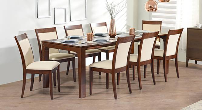 Arco Dalla 8 Seater Dining Table Set Urban Ladder Arco Dalla 8 Seater Dining Table Set Dark Walnut Finish Latte By
