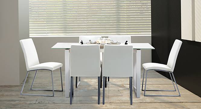 Delphine Leatherette Dining Chairs Set Of 2 Urban Ladder Delphine Leatherette Dining Chairs Set Of 2
