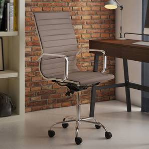 Charles Study Chair 2 Axis Adjustable Grey