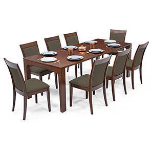 All 8 Seater Dining Table Sets Check 45 Amazing Designs Arco Dalla 8 Seater Dining Table Set Grey Dark Walnut Finish By