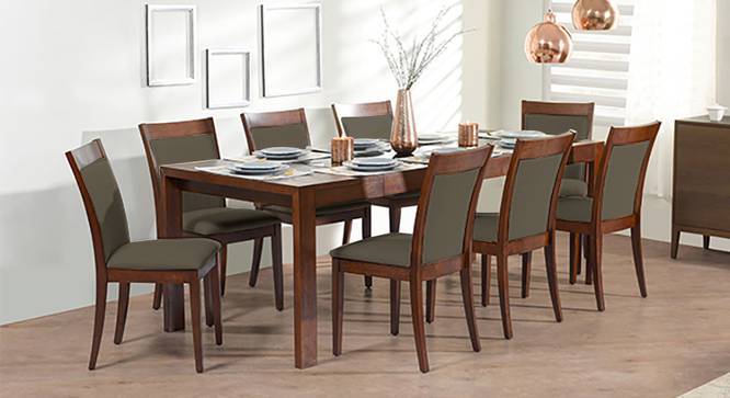 8 Seater Glass Top Dining Table Set, Extendable Dining Room Table And Chairs