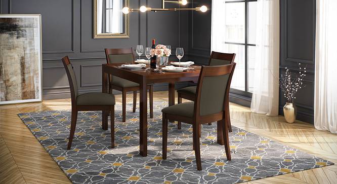 Vanalen 4 To 6 Extendable Dalla 4 Seater Glass Top Dining Table