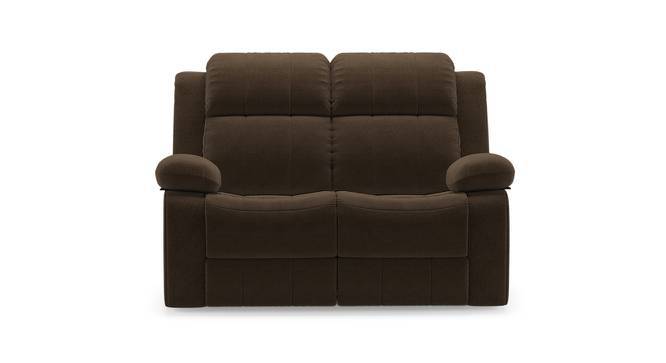 Robert Two Seater Recliner Sofa Urban Ladder Robert Two Seater Recliner Sofa Carafe Brown Fabric By Urban Ladder