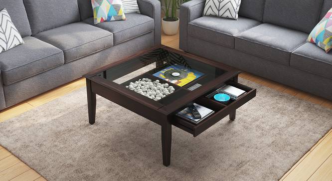 Tate Display Coffee Table Urban Ladder Tate Display Coffee Table Mahogany Finish By Urban Ladder