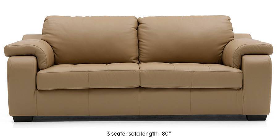 Trissino Sofa Camel Italian Leather Urban Ladder