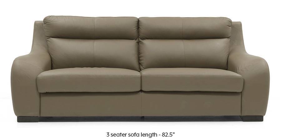Vicenza Sofa Cappuccino Italian Leather 3 2 Set