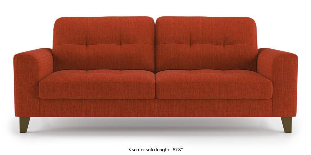 Rust Colored Sofa Set Baci Living Room