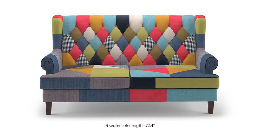 Patchwork Sofa Bed Baci Living Room