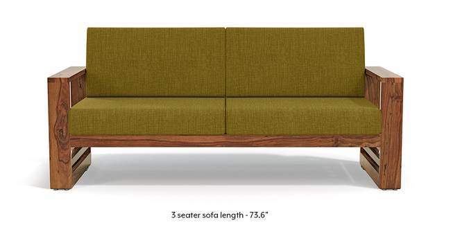 Wooden Sofa Set Designs Sets Online Urban Ladder Parsons Wooden Sofa Teak Finish Olive Green 1