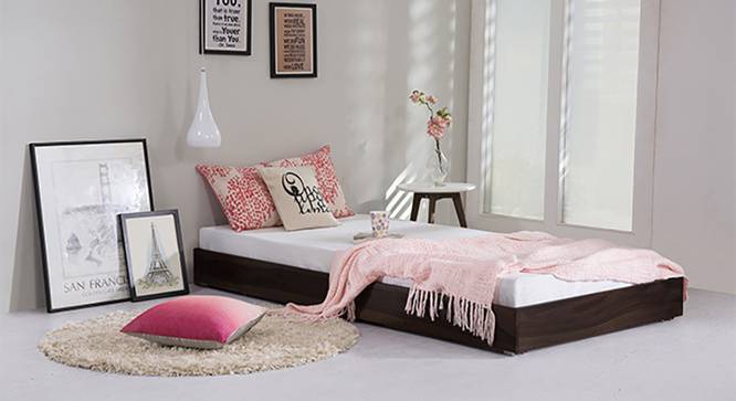 Full Platform Bed With Trundle