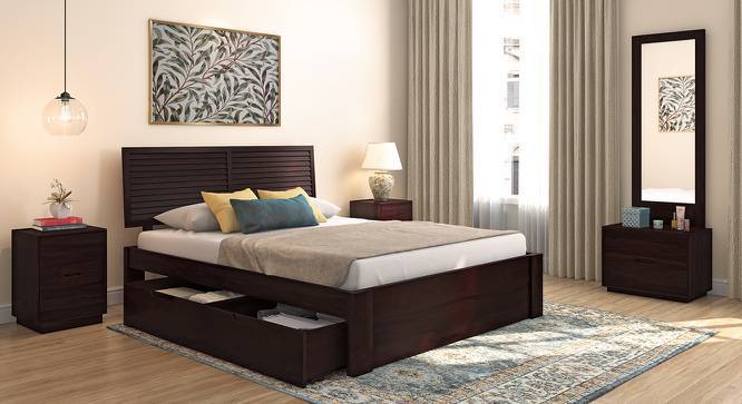 Terence Storage Bed Solid Wood Urban Ladder Terence Storage Bed Solid Wood