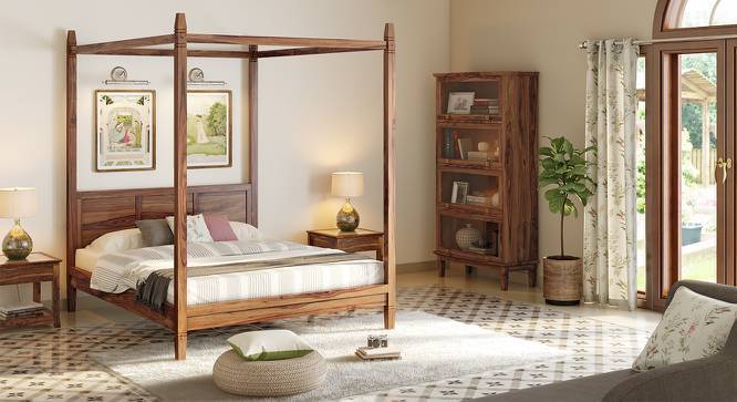 Malabar Four Poster Bed Solid Wood Urban Ladder