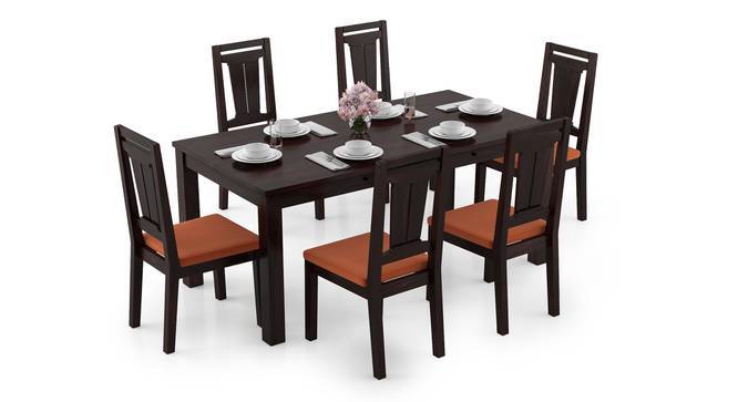 Martha 6 Seater Dining Table Set, Glass Dining Room Table Set For 6 With Storage