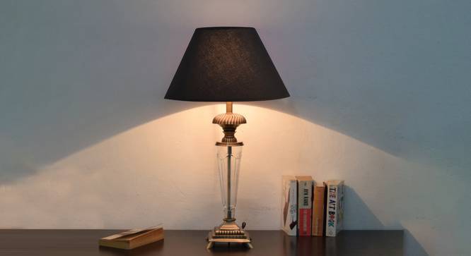 Antique brass discount table lamp