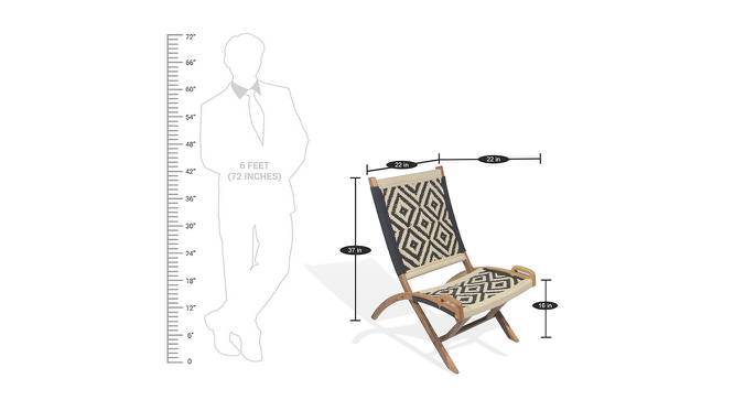 Boraam misty folding dining chair top
