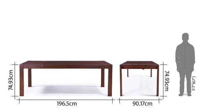 Ven 6 To 8 Extendable Persica Seater Dining Table Set Urban Ladder Persica 8 Seater Dining Table Set, 6 8 Seater Dining Table Dimensions