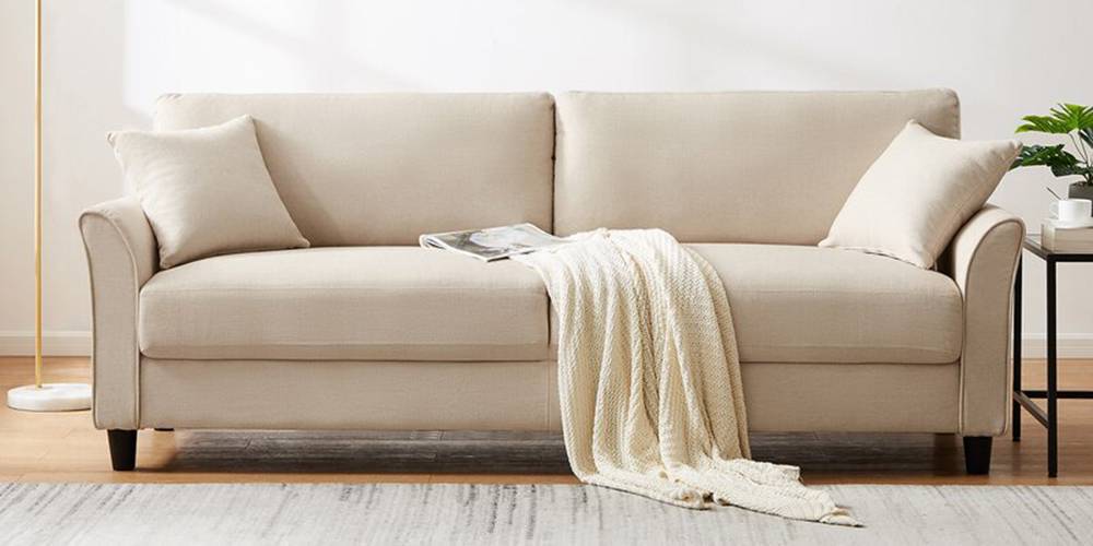 Darwin Fabric Sofa Beige Urban Ladder Darwin Fabric Sofa Beige Urban Ladder, Beige Fabric Sofa Set