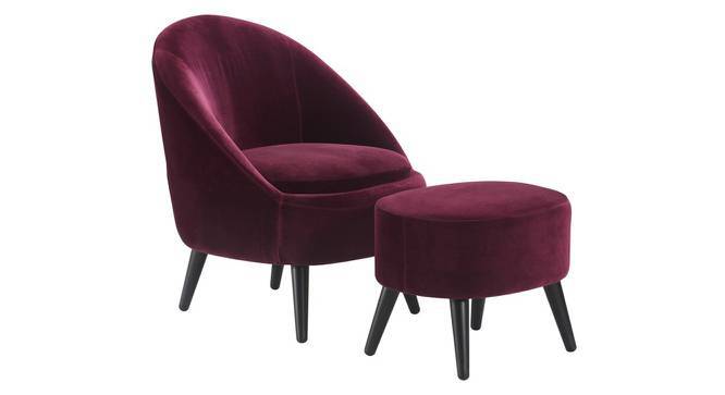 Burgundy clearance accent chair