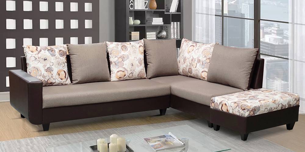L shape store sofa urban ladder
